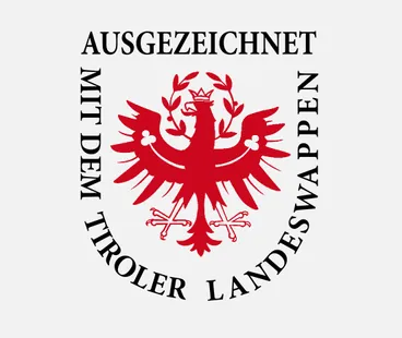 <p>Auszeichnung mit dem Tiroler Landeswappen</p>
