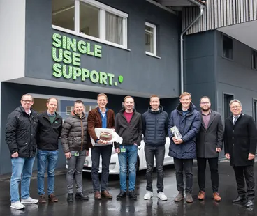 <p>Erweiterungsbau Single Use Support</p>
