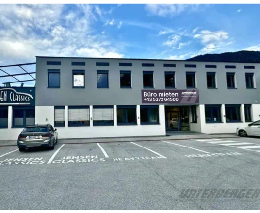ab ca. 85 bis ca. 200 m² Bürofläche im Erdgeschoss, PKW-Stellplätzen und Lager im UG