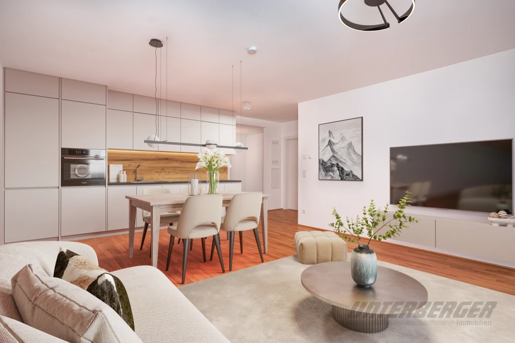 2 Zimmer Neubauwohnung im Dorf Domizil Kirchbichl zu verkaufen