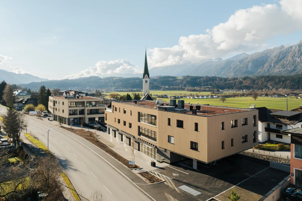 Sensationelle Panorama-Terrasse - 4-Zi. Penthouse-Wohnung im Dorf Domizil Kirchbichl zu verkaufen