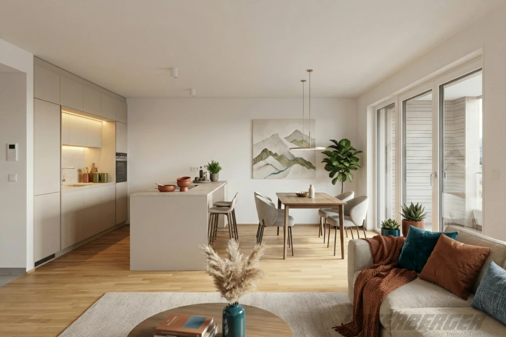 3-Zi. Penthouse-Wohnung im Dorf Domizil Kirchbichl zu verkaufen